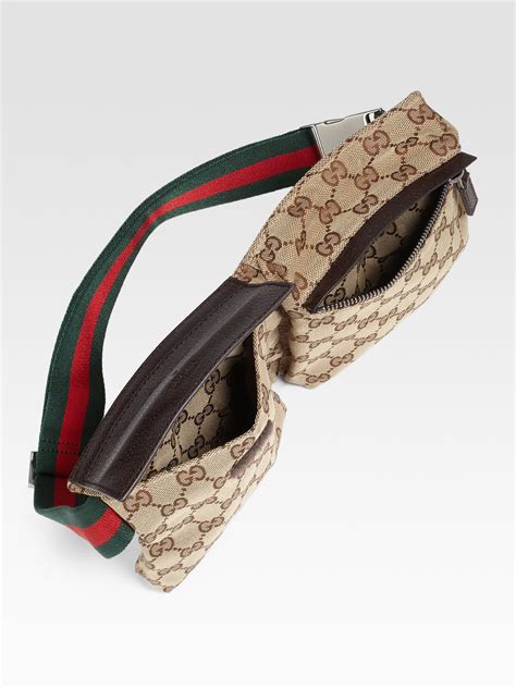 gucci beige vintage belt bag|gucci belt bag original price.